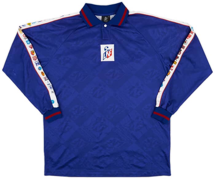 1998-99 LNF Championnat D1-D2 National Football League L/S Shirt - 8/10 - (XL)