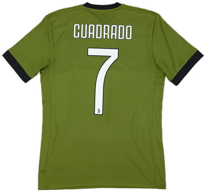 2017-18 Juventus Third Shirt Cuadrado #7 - 8/10 - (S)