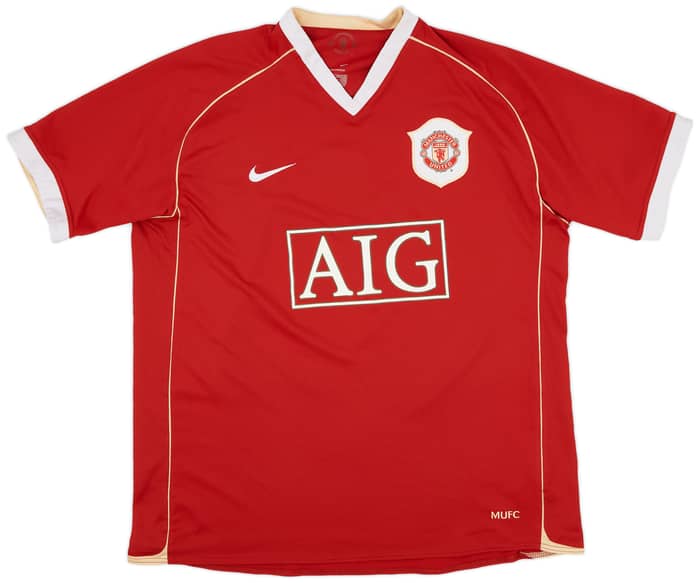 2006-07 Manchester United Home Shirt Rooney #8 - 6/10 - (XL)