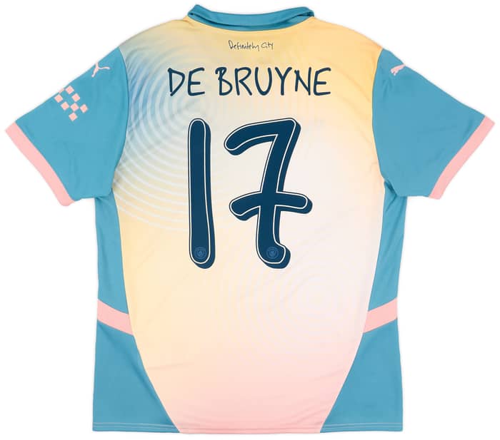 2024-25 Manchester City Fourth Shirt De Bruyne #17