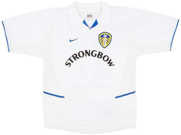 2002-03 Leeds United Home Shirt Fowler #27 - 9/10 - (M)