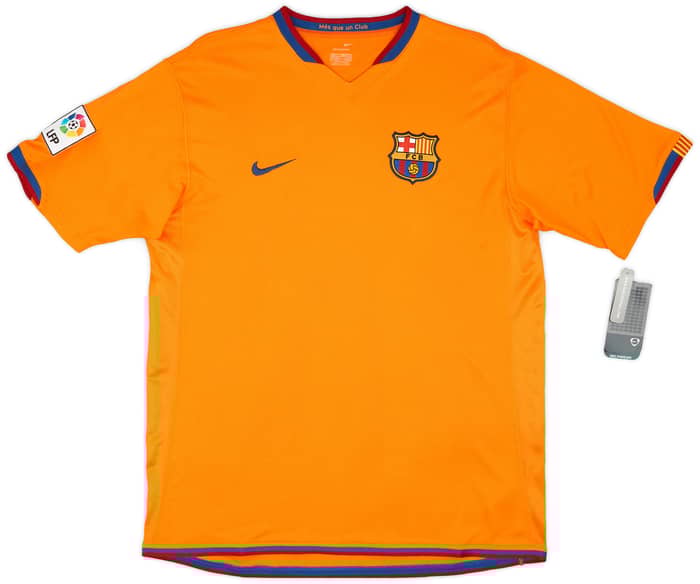 2006-07 Barcelona Home Shirt Messi #19 (XXL)