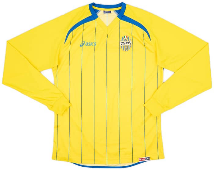 2010s Hellas Verona Asics L/S Training Shirt - 8/10 - (M)