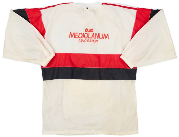 1990-92 AC Milan adidas Hooded Drill Top - 5/10 - (S)
