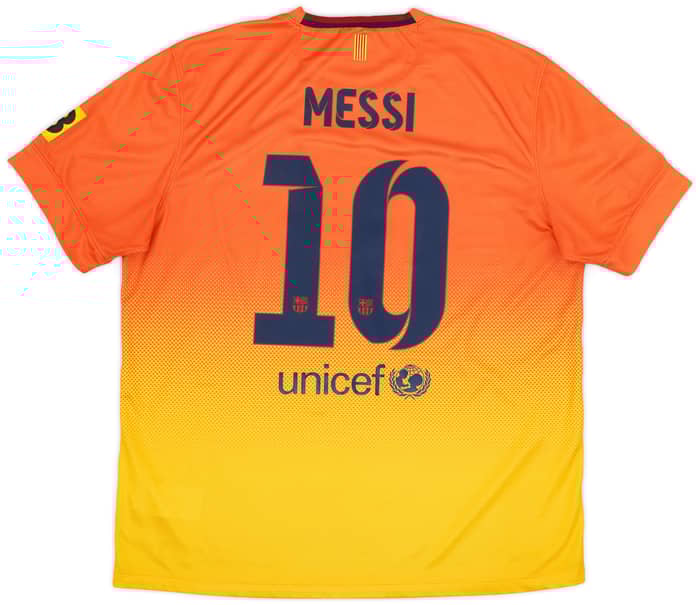 2012-13 Barcelona Away Shirt Messi #10 - 8/10 - (XL)