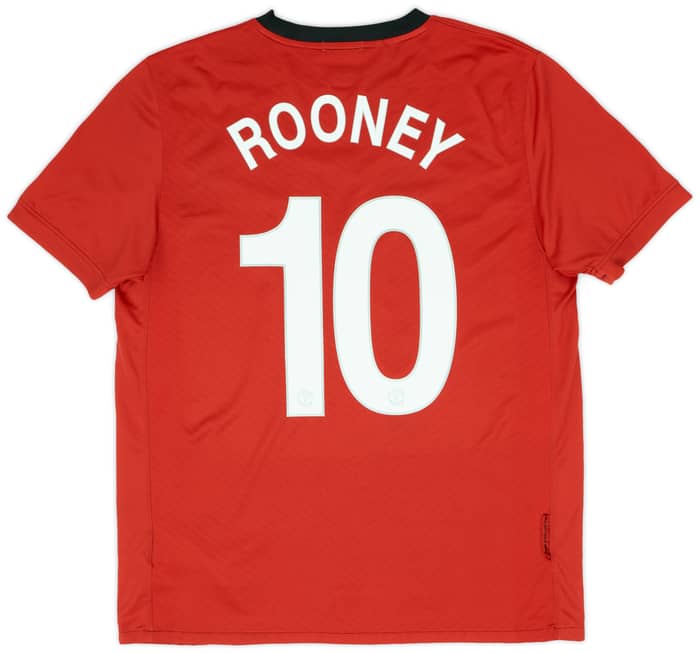 2009-10 Manchester United Home Shirt Rooney #10 - 6/10 - (L)