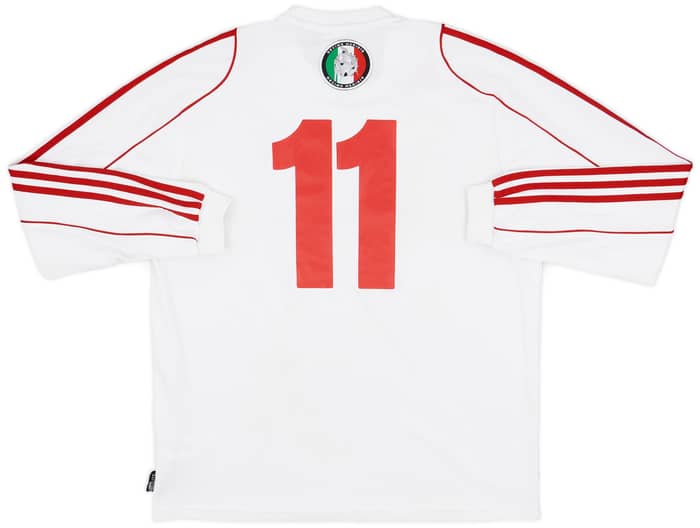 2010-11 Monza Away L/S Shirt #11 - 7/10 - (L)