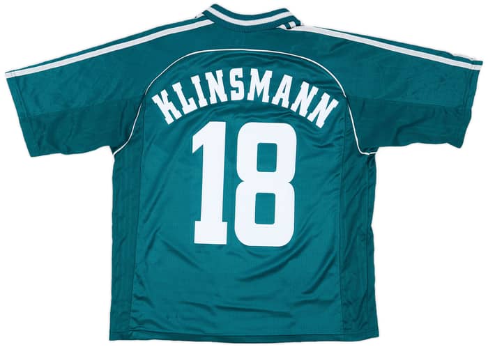 1998-00 Germany Away Shirt Klinsmann #18 - 8/10 - (M)