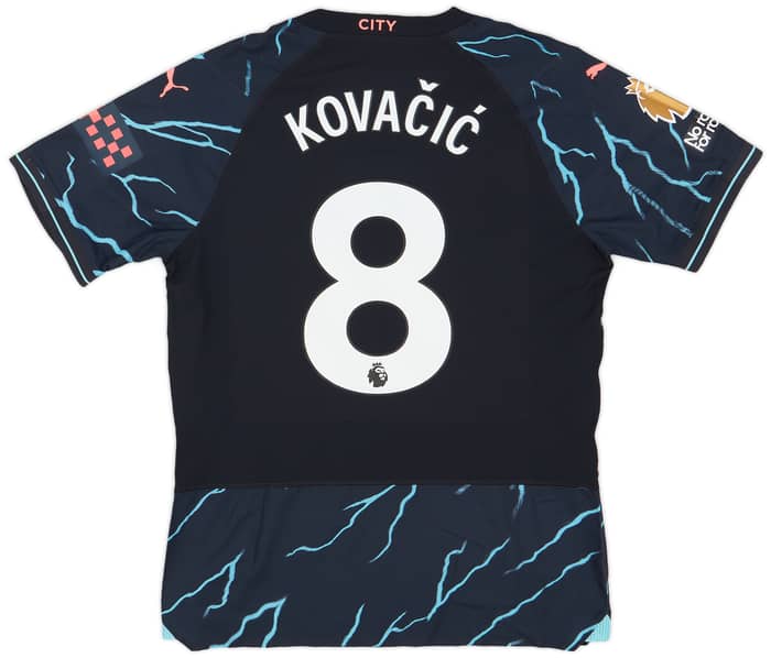 2023-24 Manchester City Match Issue Third Shirt Kovačić #8
