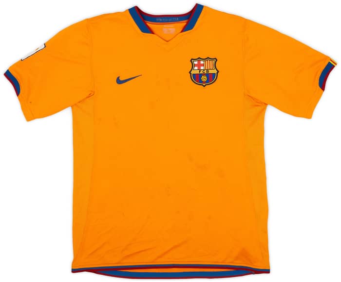 2006-08 Barcelona Away Shirt Messi #19 - 5/10 - (S)