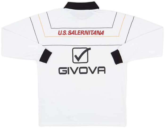 2014-15 Salernitana Givova Polo L/S Shirt - 9/10 - (L)