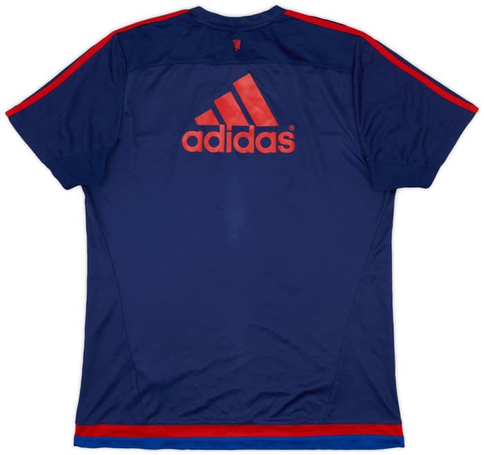 2015-16 Manchester United adizero Training Shirt - 9/10 - (L)