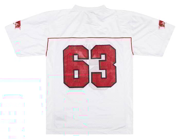 2009 Arkansas Razorbacks Pearce #63 adidas Jersey (Away) M