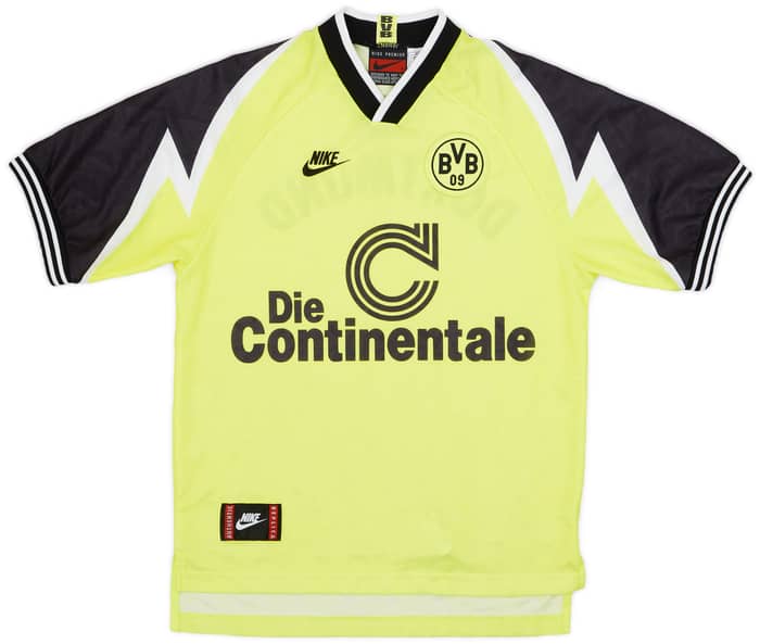 1995-96 Borussia Dortmund Home Shirt - 7/10 - (S)