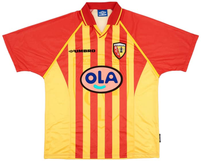 1998-99 Lens Home Shirt Foe #17 - 8/10 - (XL)