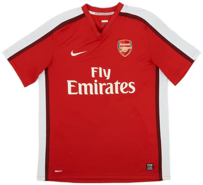 2008-10 Arsenal Home Shirt Fabregas #4 - 6/10 - (L)