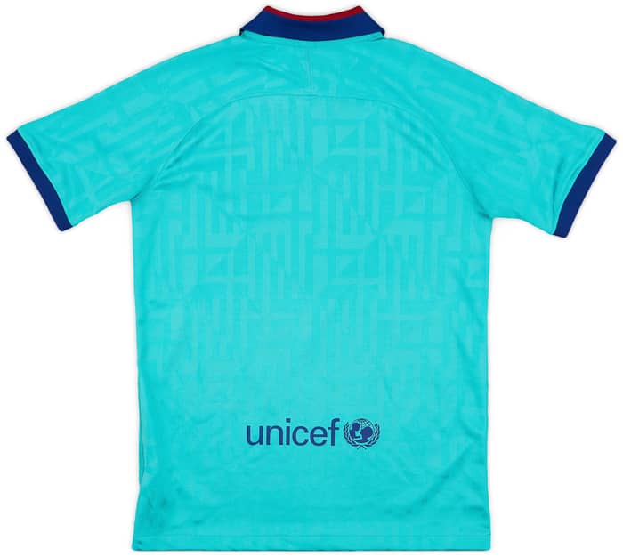 2019-20 Barcelona Third CL Shirt - 9/10 - (L.Boys)
