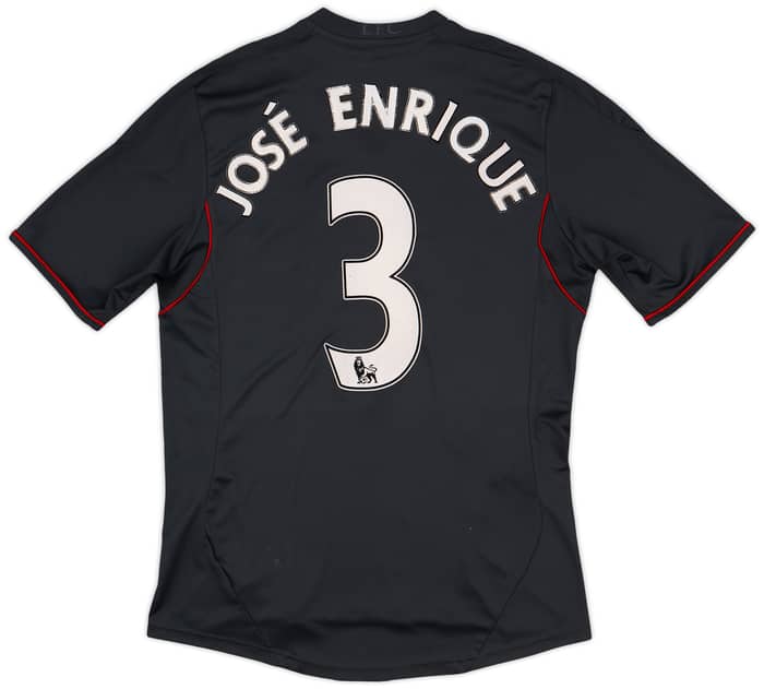 2011-12 Liverpool Away Shirt Jose Enrique #3 - 6/10 - (M)