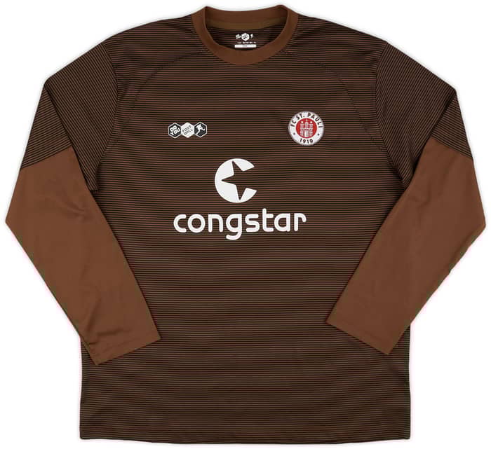 2008-09 St Pauli Home L/S Shirt - 8/10 - (XXL)