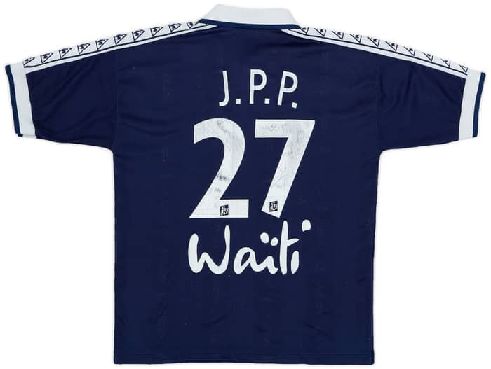 1996-97 Bordeaux Home Shirt J.P.P. #27 - 5/10 - (M)