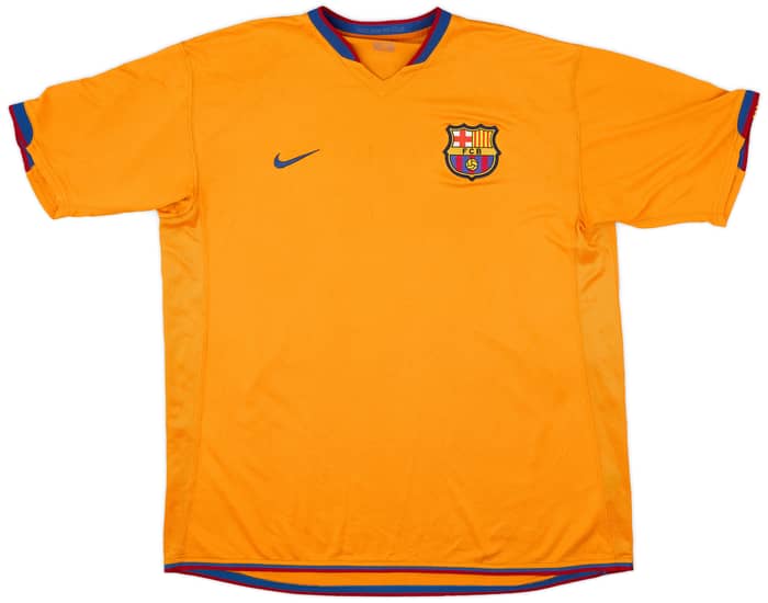 2006-08 Barcelona Away Shirt Messi #19 - 6/10 - (XL)
