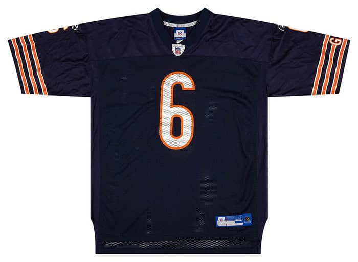 2009 Chicago Bears Cutler #6 Reebok On Field Jersey (Home) XL