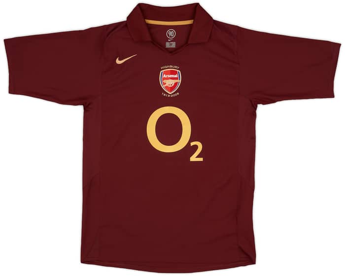 2005-06 Arsenal Home Shirt Henry #14 - 9/10 - (M)