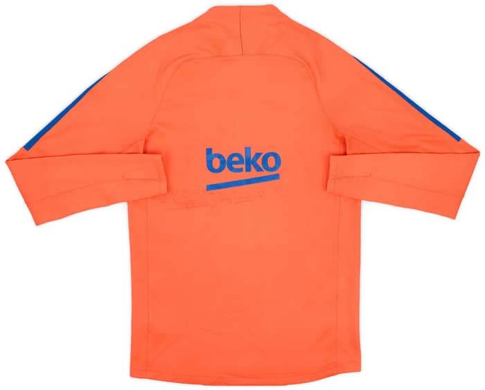 2016-17 Barcelona Nike 1/4 Zip Drill Top - 5/10 - (S)