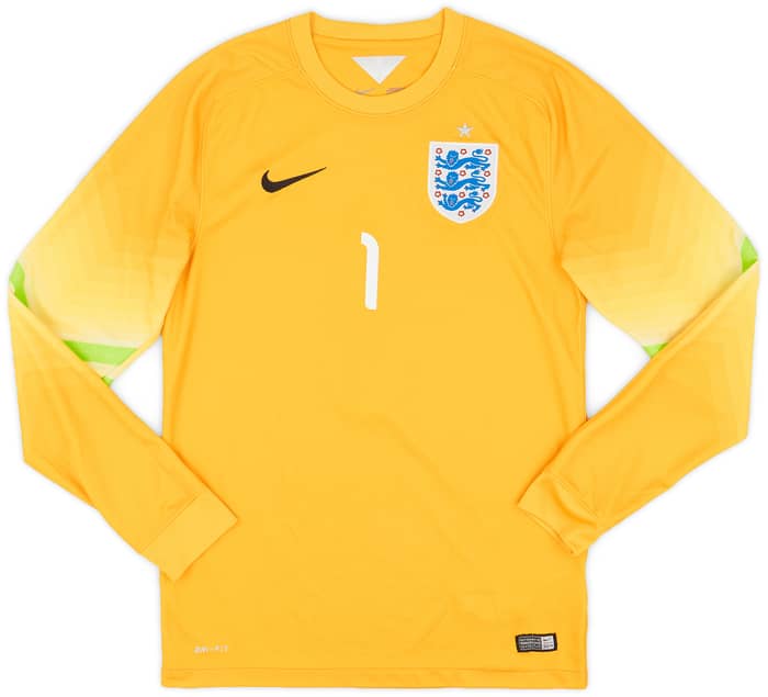 2014-15 England GK Shirt #1 - 9/10 - (S)