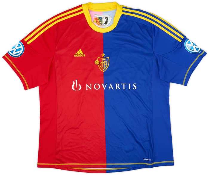 2012-13 FC Basel Home Shirt Frei #13 - 8/10 - (XXL)