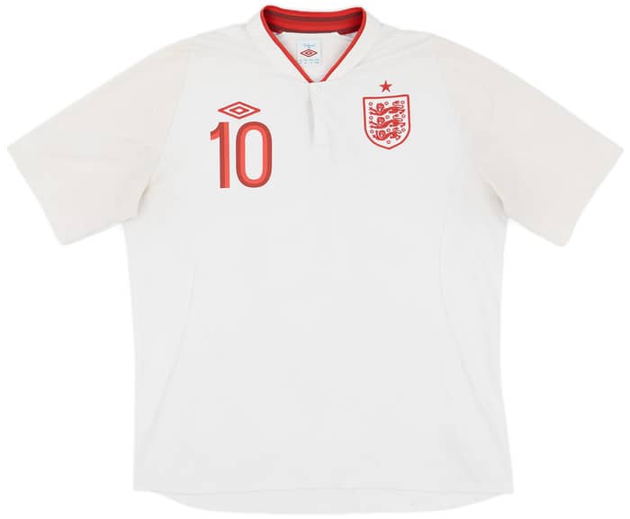 2012-13 England Home Shirt Rooney #10 - 5/10 - (XL)