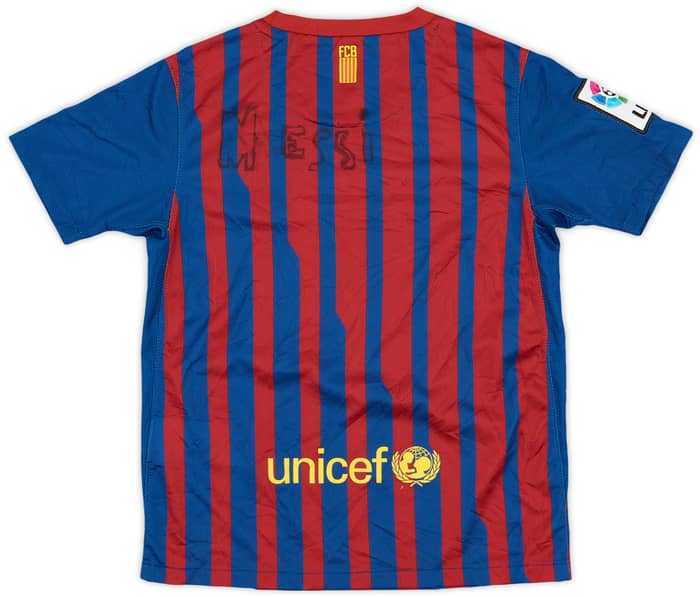 2011-12 Barcelona Home Shirt - 5/10 - (S.Boys)
