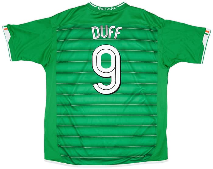 2003-04 Ireland Home Shirt Duff #9 - 8/10 - (XXL)