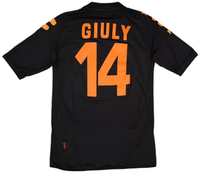 2007-08 Roma Third Shirt Giuly #14 - 6/10 - (L)