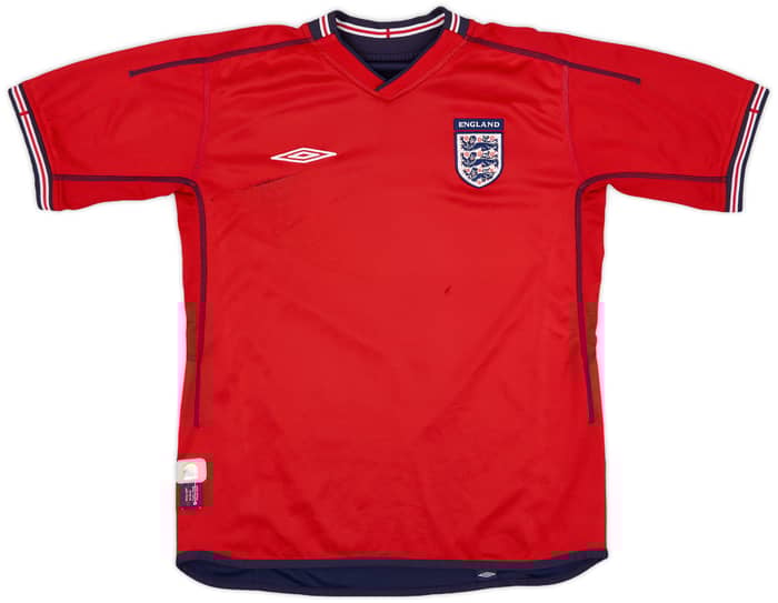2002-04 England Away Shirt - 5/10 - (M)