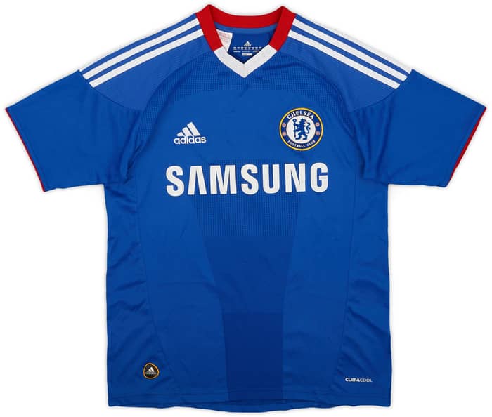 2010-11 Chelsea Home Shirt Malouda #15 - 6/10 - (L.Boys)