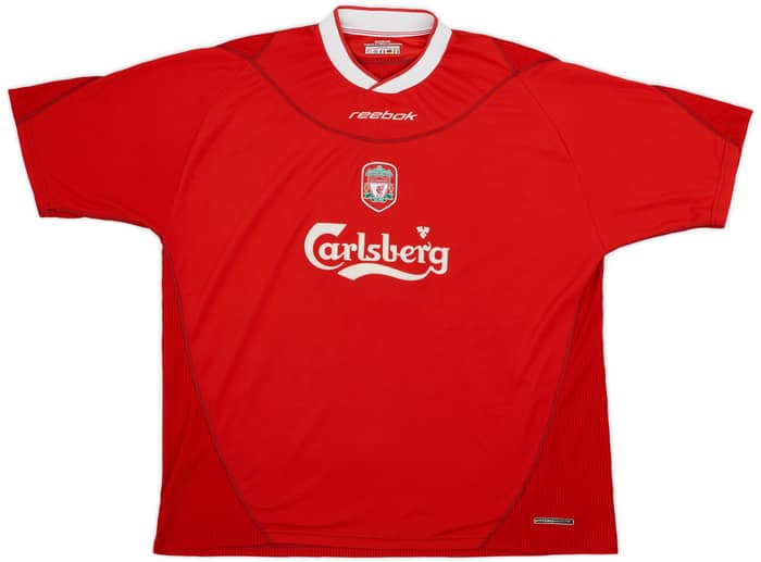 2002-04 Liverpool Home Shirt Owen #10 - 8/10 - (XXL)
