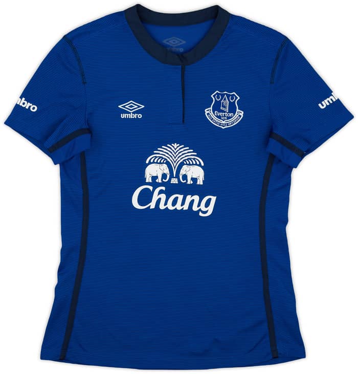 2014-15 Everton Home Shirt Baines #3 - 6/10 - (Women's S)