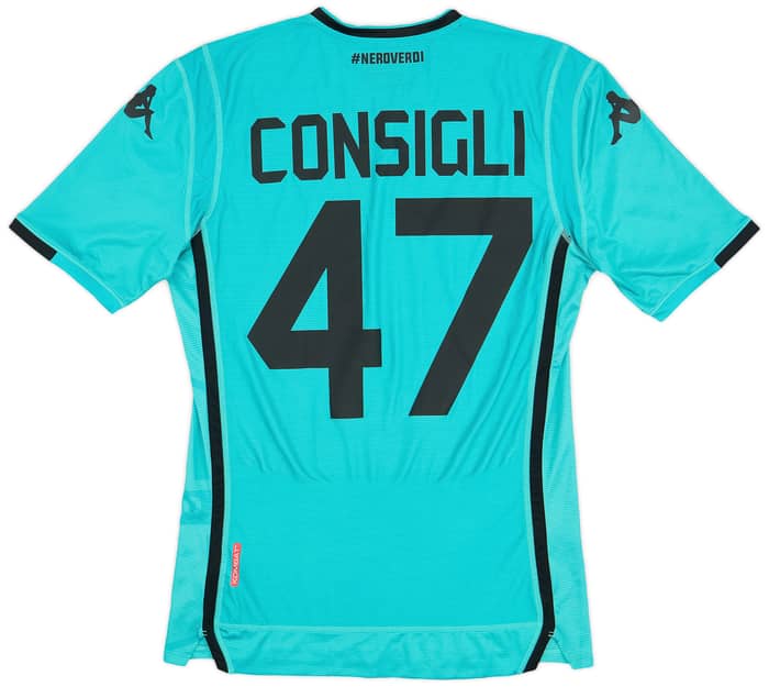 2018-19 Sassuolo GK Shirt Consigli #47 - 9/10 - (L)