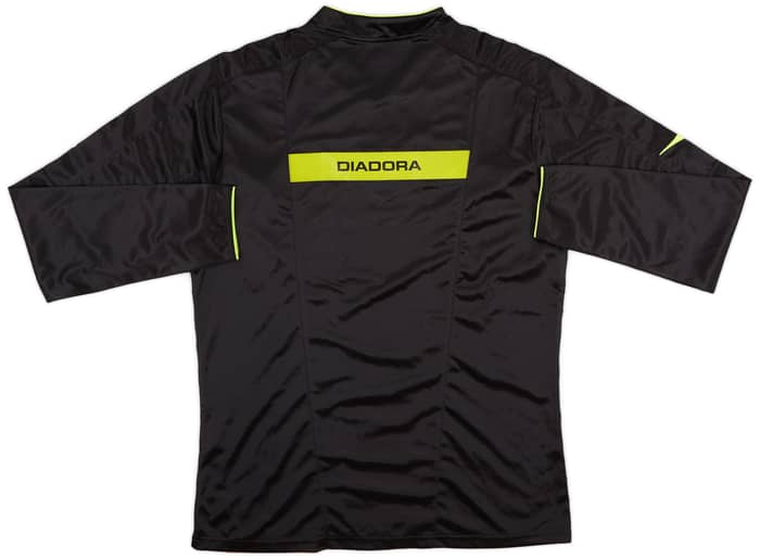 2013-15 Italy Diadora Referee L/S Shirt - 8/10 - (M)