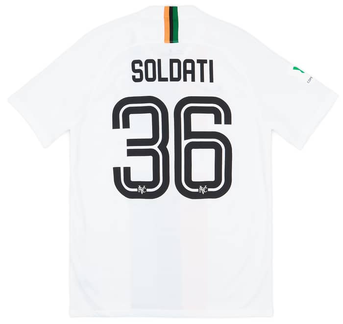2019-20 Venezia Match Issue Away Shirt Soldati #36 - 9/10 - (M)