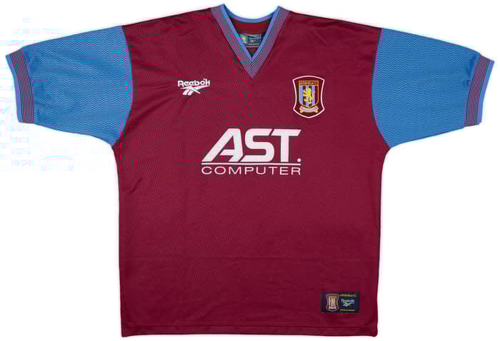 1997-98 Aston Villa Home Shirt Ehiogu #5 - 9/10 - (L)