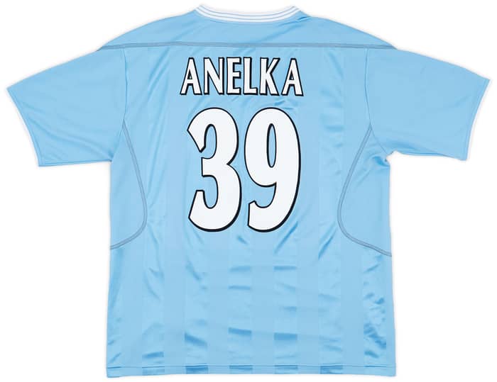 2003-04 Manchester City Home Shirt Anelka #39 - 8/10 - (L)