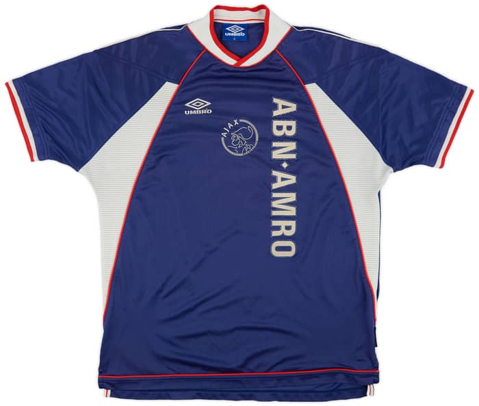 1999-00 Ajax Away Shirt Van Der Vaart #43 - 6/10 - (XL)