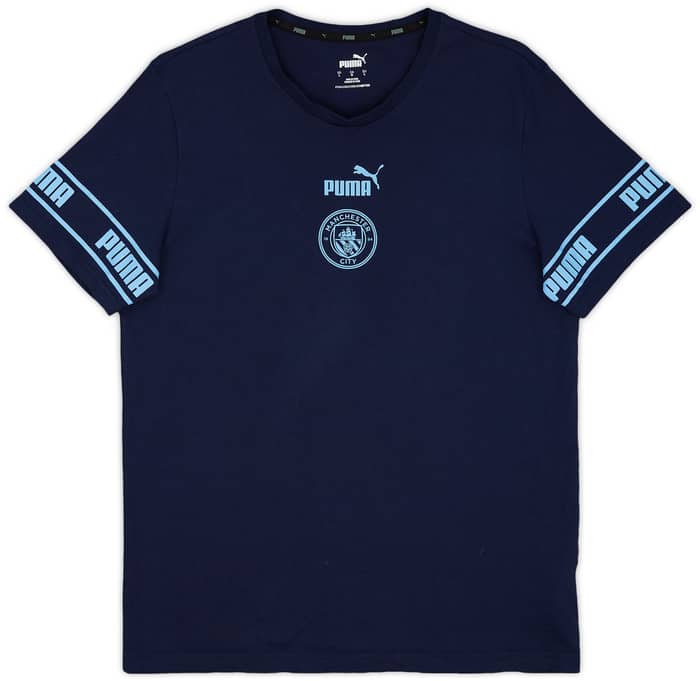 2021-22 Manchester City Puma Leisure Shirt - 9/10 - (L)