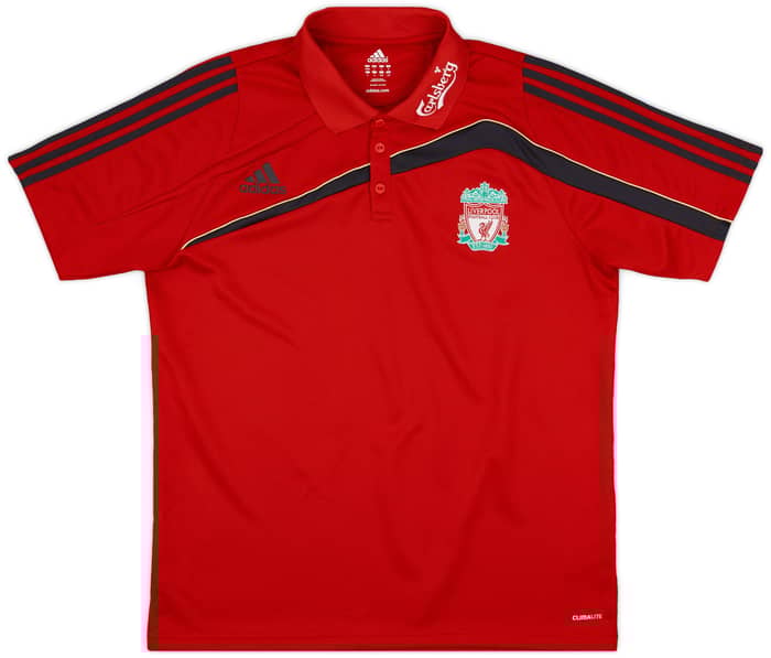 2009-10 Liverpool adidas Polo Shirt - 10/10 - (L/XL)