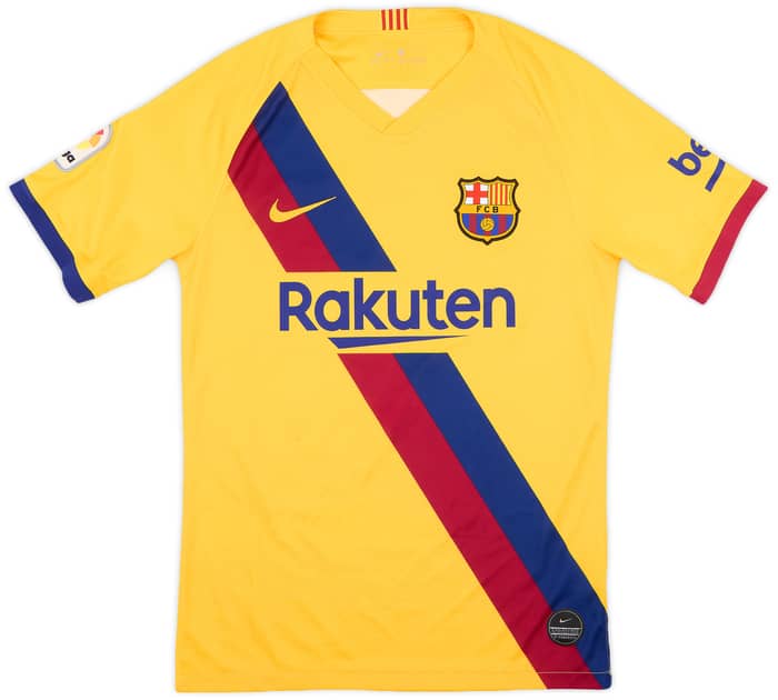2019-20 Barcelona Away Shirt Messi #10 - 7/10 - (S)