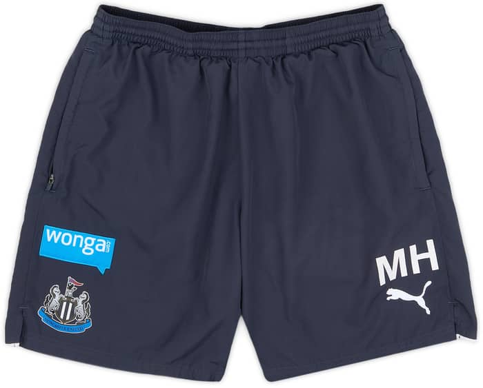 2014-15 Newcastle Staff Issue Training Shorts # - 5/10