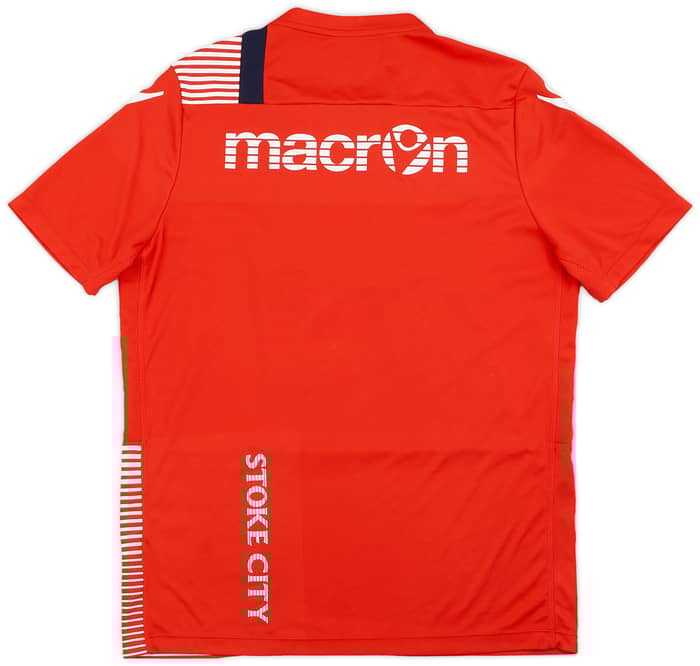 2017-18 Stoke City Macron Training Shirt - 8/10 - (XL)