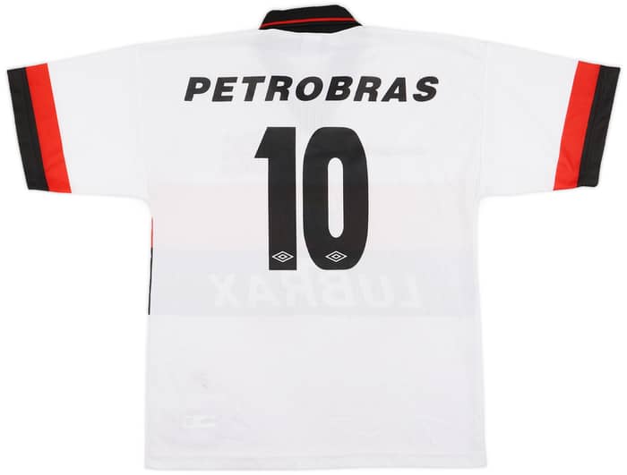1999 Flamengo Away Shirt #10 (Iranildo)- 8/10 - (M)
